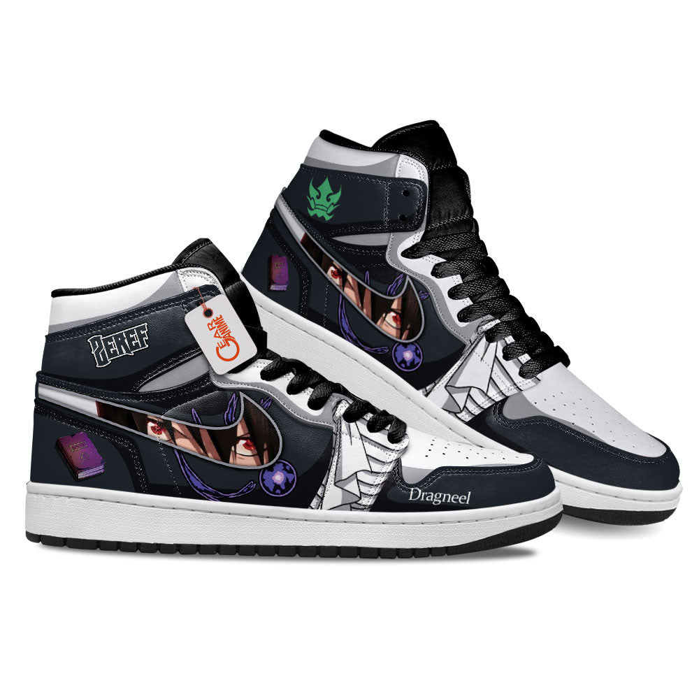 Zeref Dragneel Custom High-Top Sneakers - Personalized Name