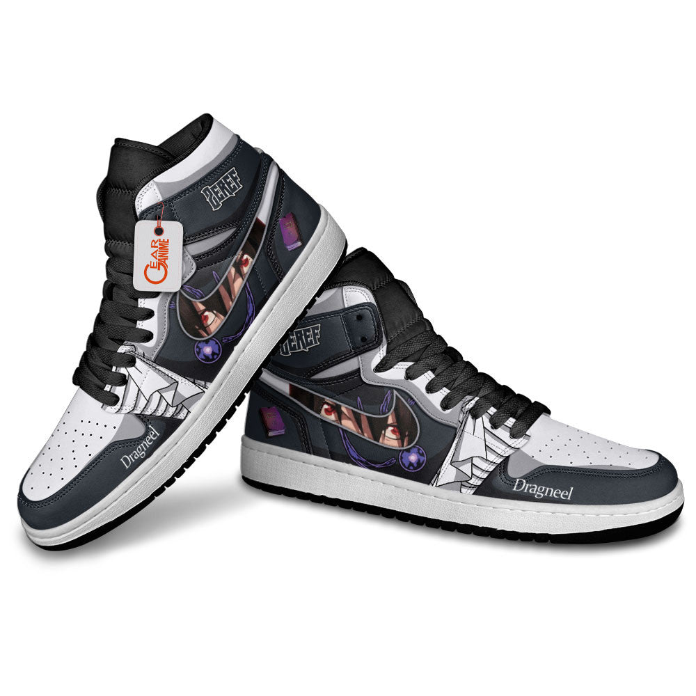 Zeref Dragneel Custom High-Top Sneakers - Personalized Name