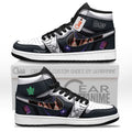 Zeref Dragneel Custom High-Top Sneakers - Personalized Name