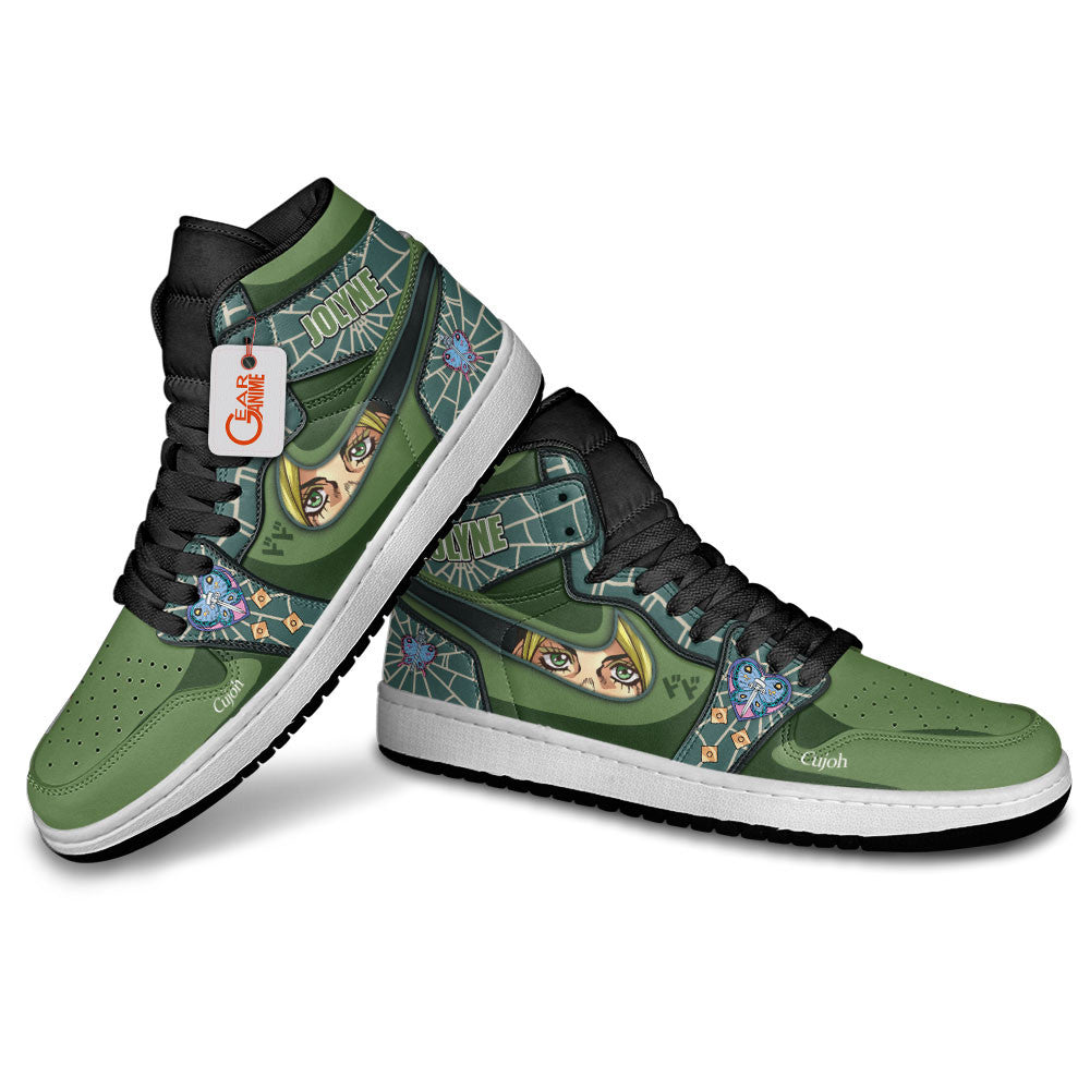 Jolyne Cujoh Custom High-Top Sneakers - Personalized Name