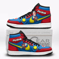 Super Mario Power-Ups High-Top Sneakers Custom Custom Name