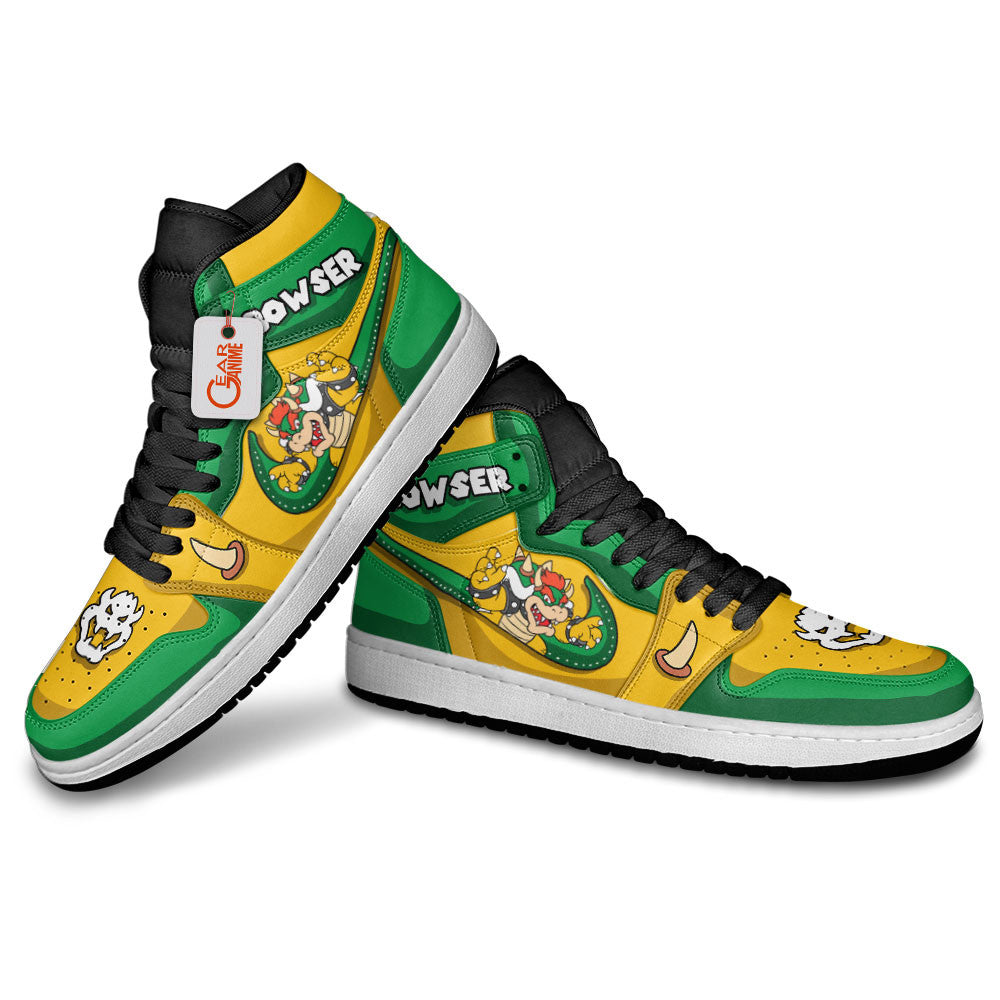 Bowser High-Top Sneakers Custom Super Mario