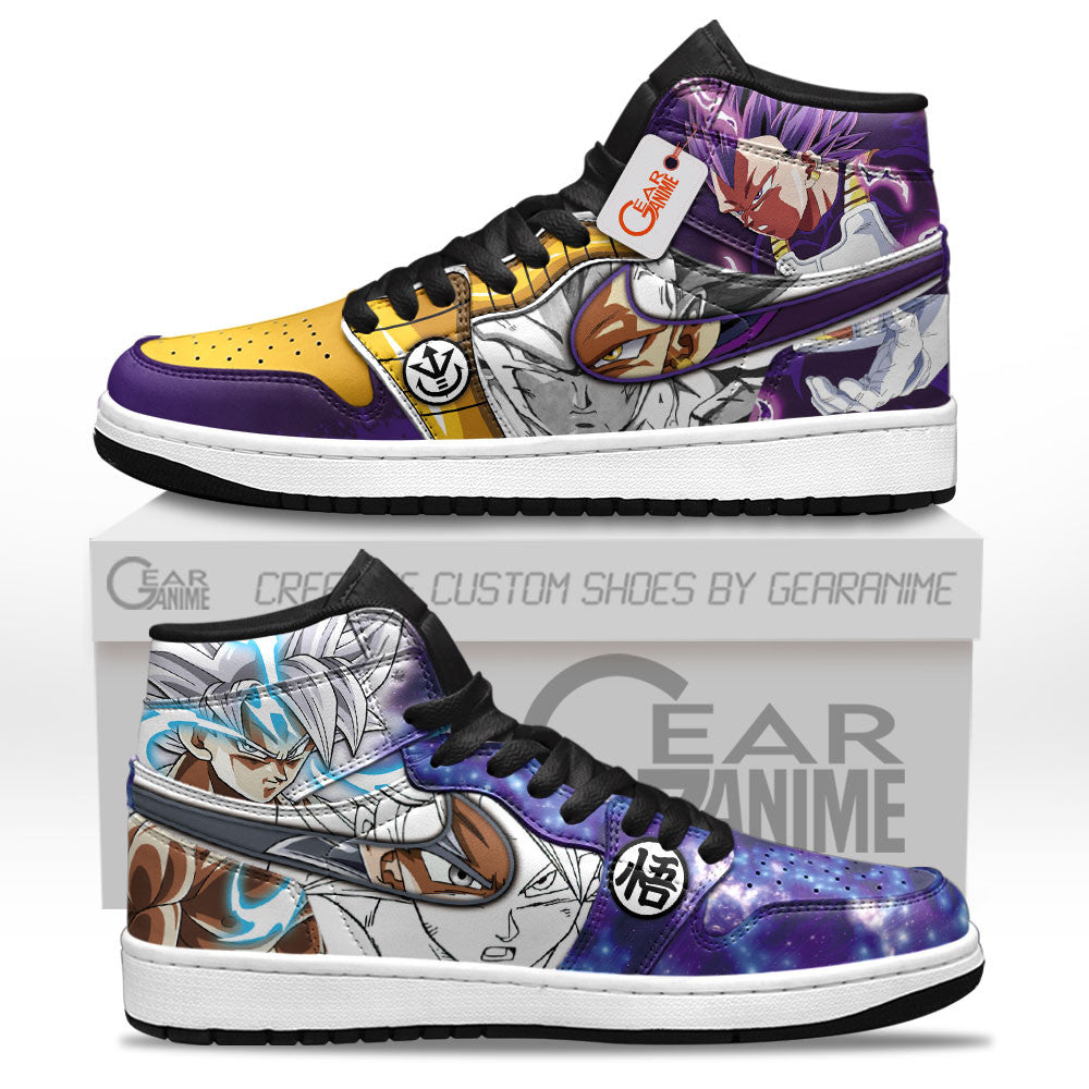 Goku and Vegeta High-Top Sneakers Ultra