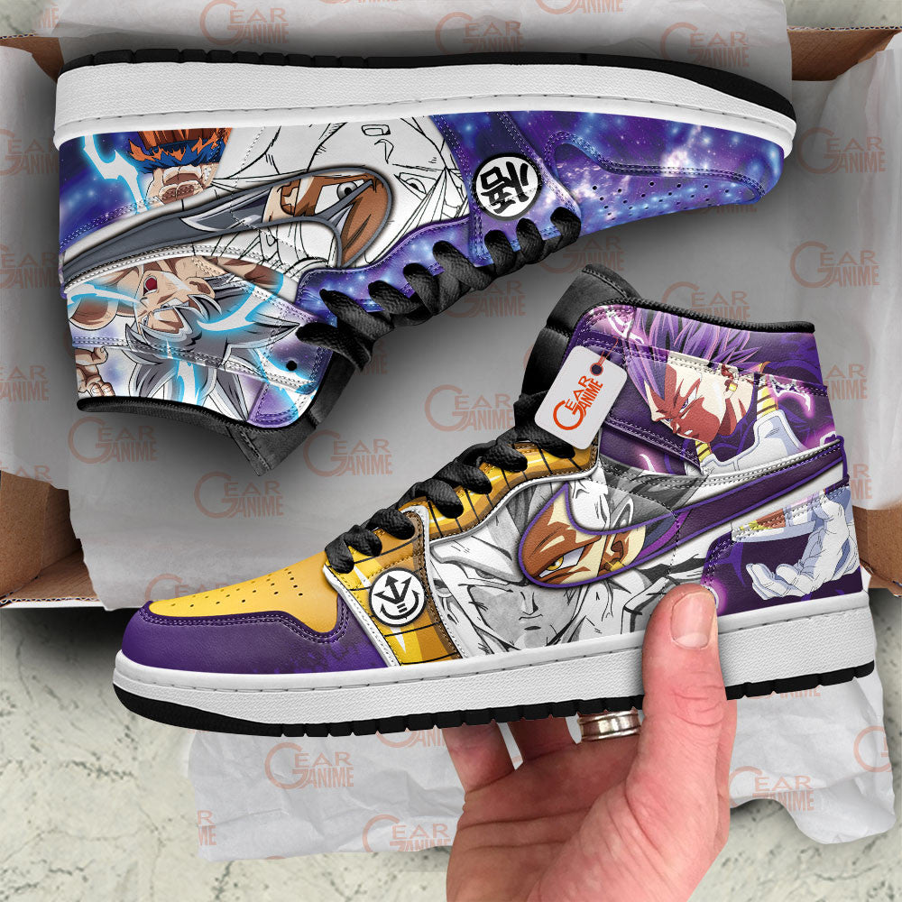 Goku and Vegeta High-Top Sneakers Ultra