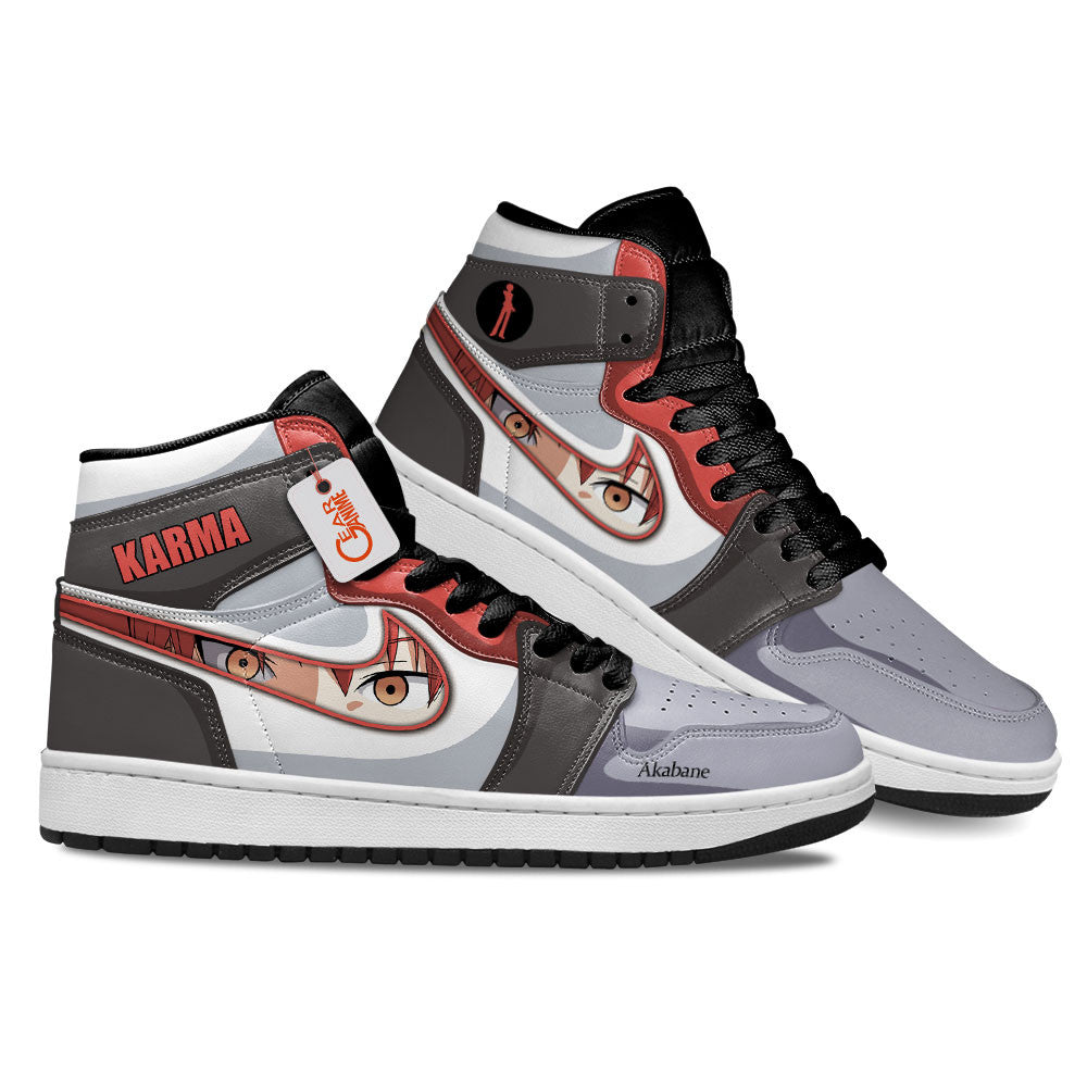 Karma Akabane Custom High-Top Sneakers