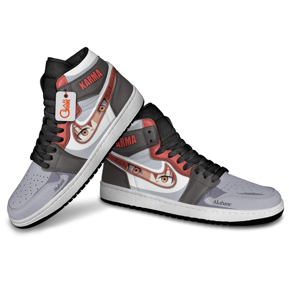 Karma Akabane Custom High-Top Sneakers