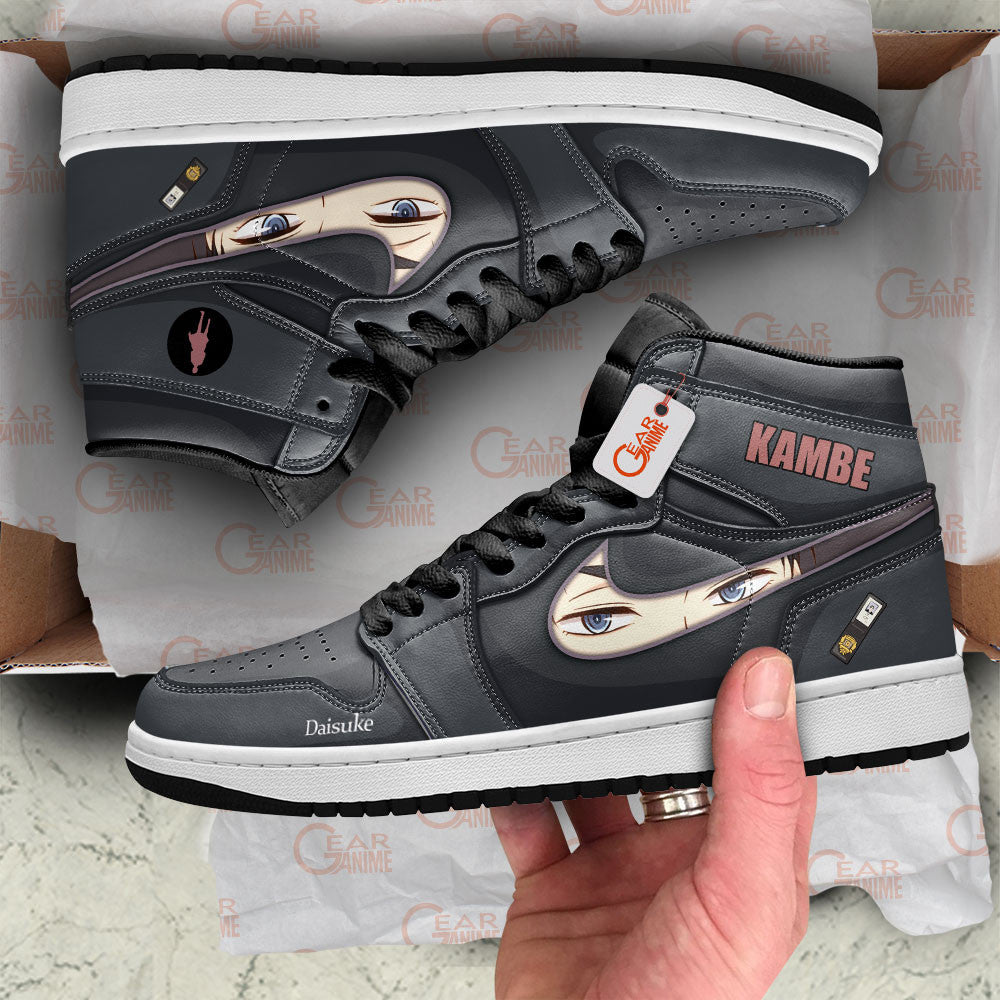 Kambe Daisuke Custom High-Top Sneakers