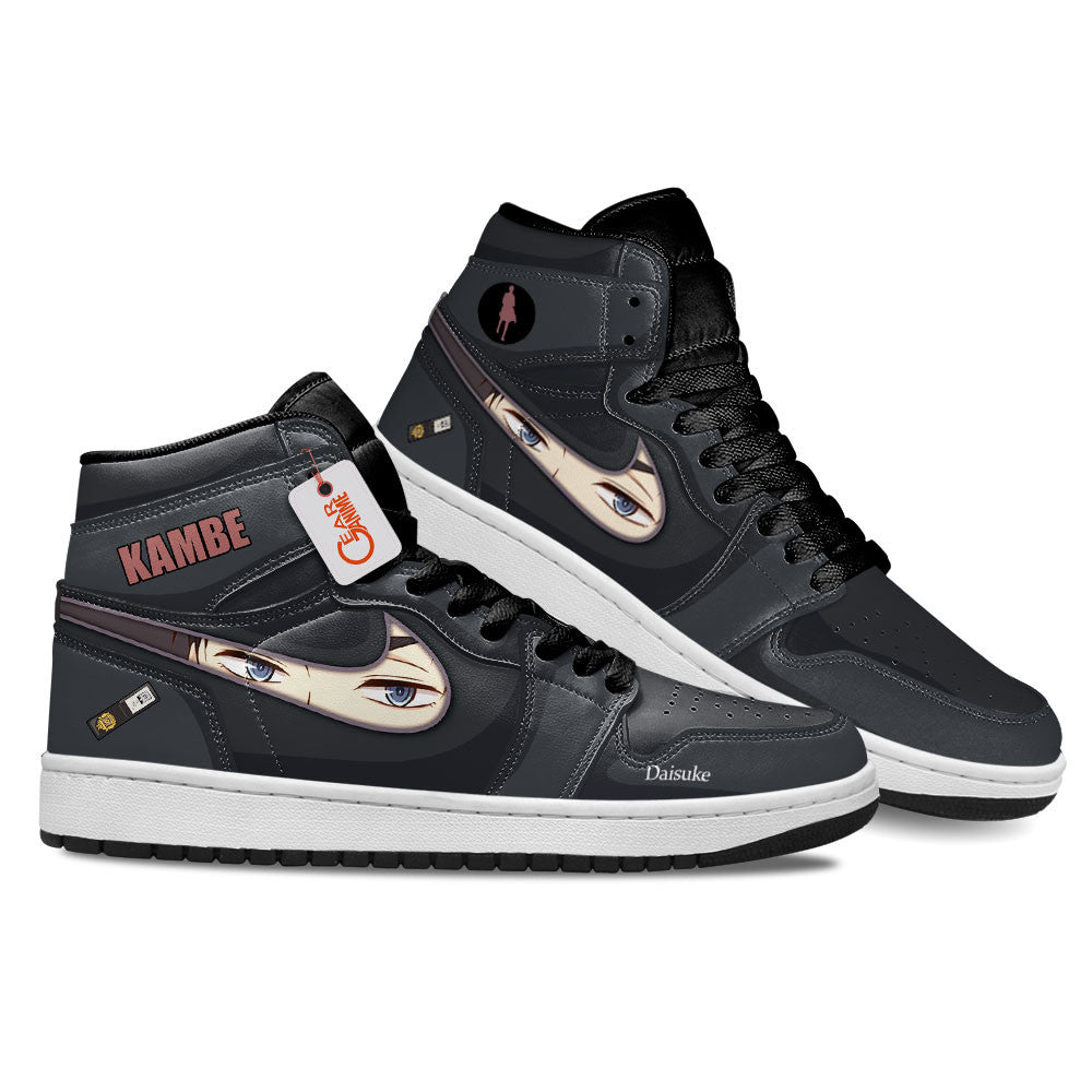 Kambe Daisuke Custom High-Top Sneakers