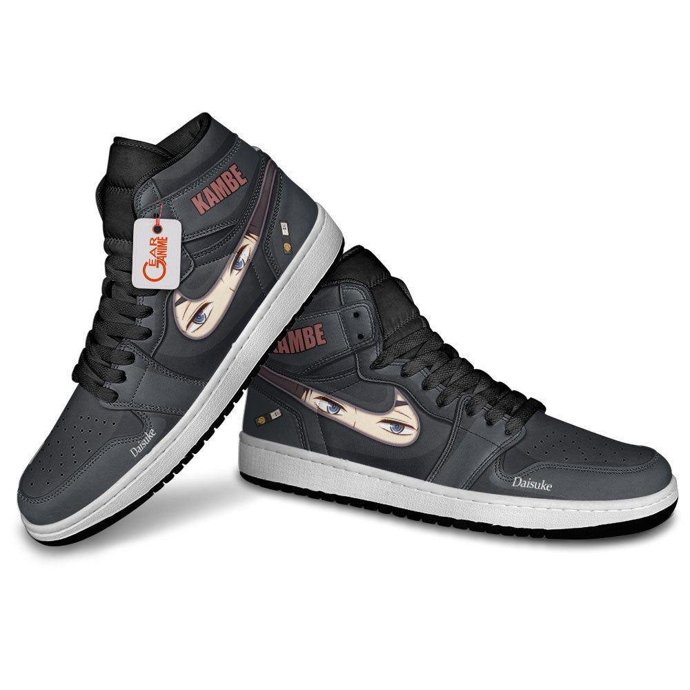 Kambe Daisuke Custom High-Top Sneakers