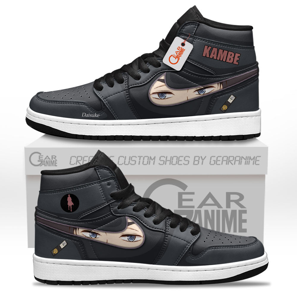 Kambe Daisuke Custom High-Top Sneakers