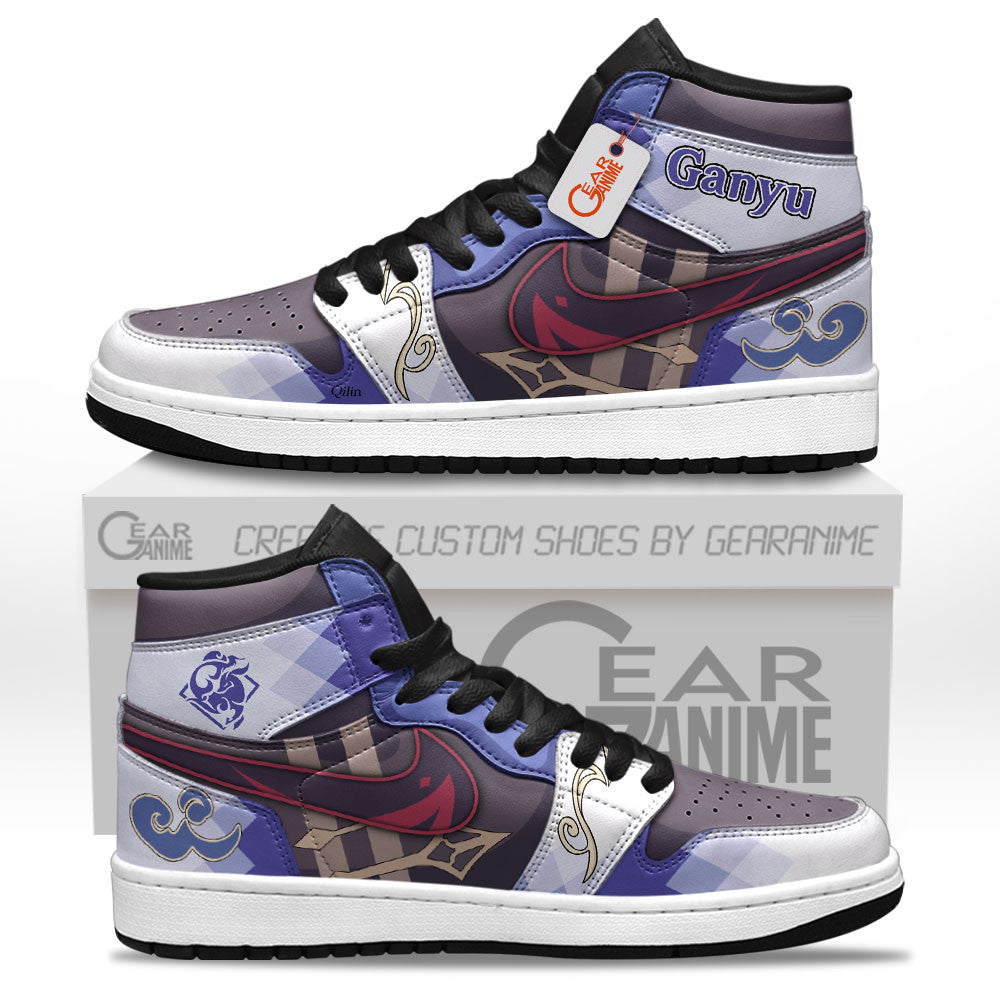 Ganyu High-Top Sneakers Custom Genshin Impact