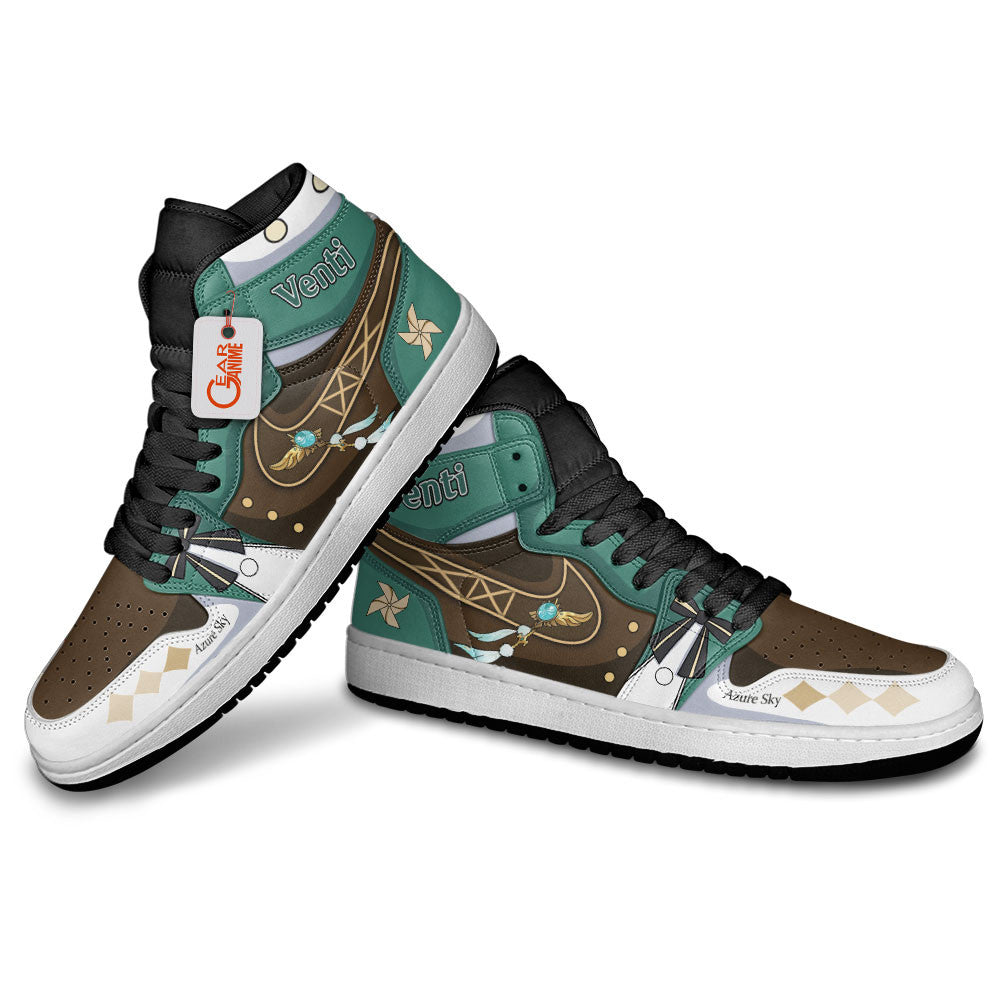 Venti High-Top Sneakers Custom Genshin Impact