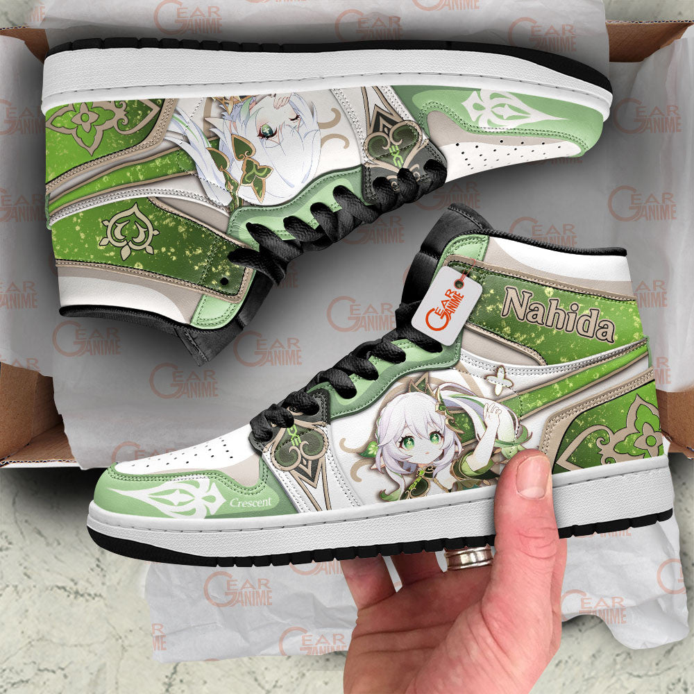 Nahida Custom Genshin Impact High-Top Sneakers Custom