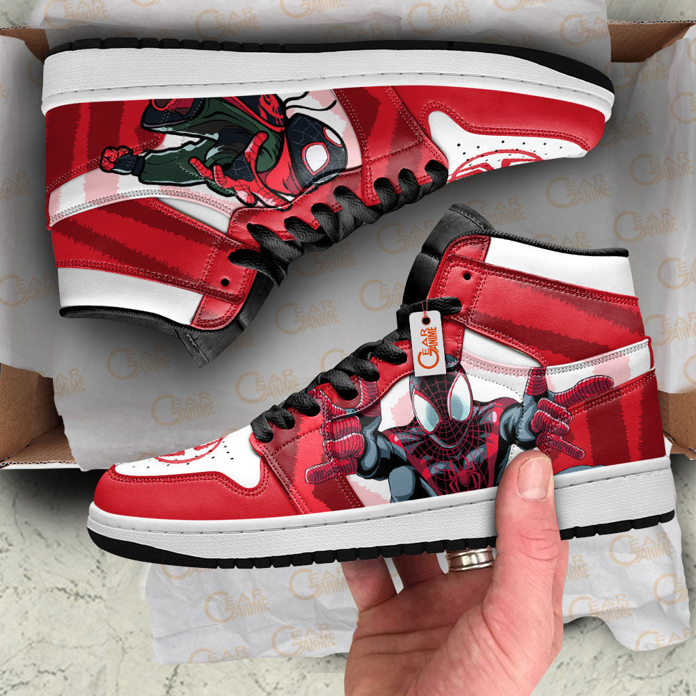 Miles Morales Custom Movie High-Top Sneakers Spider-Verse