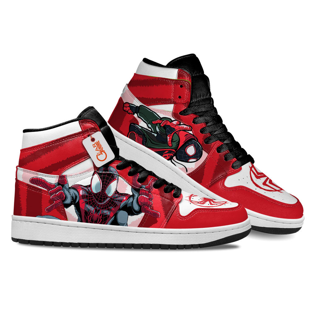 Miles Morales Custom Movie High-Top Sneakers Spider-Verse