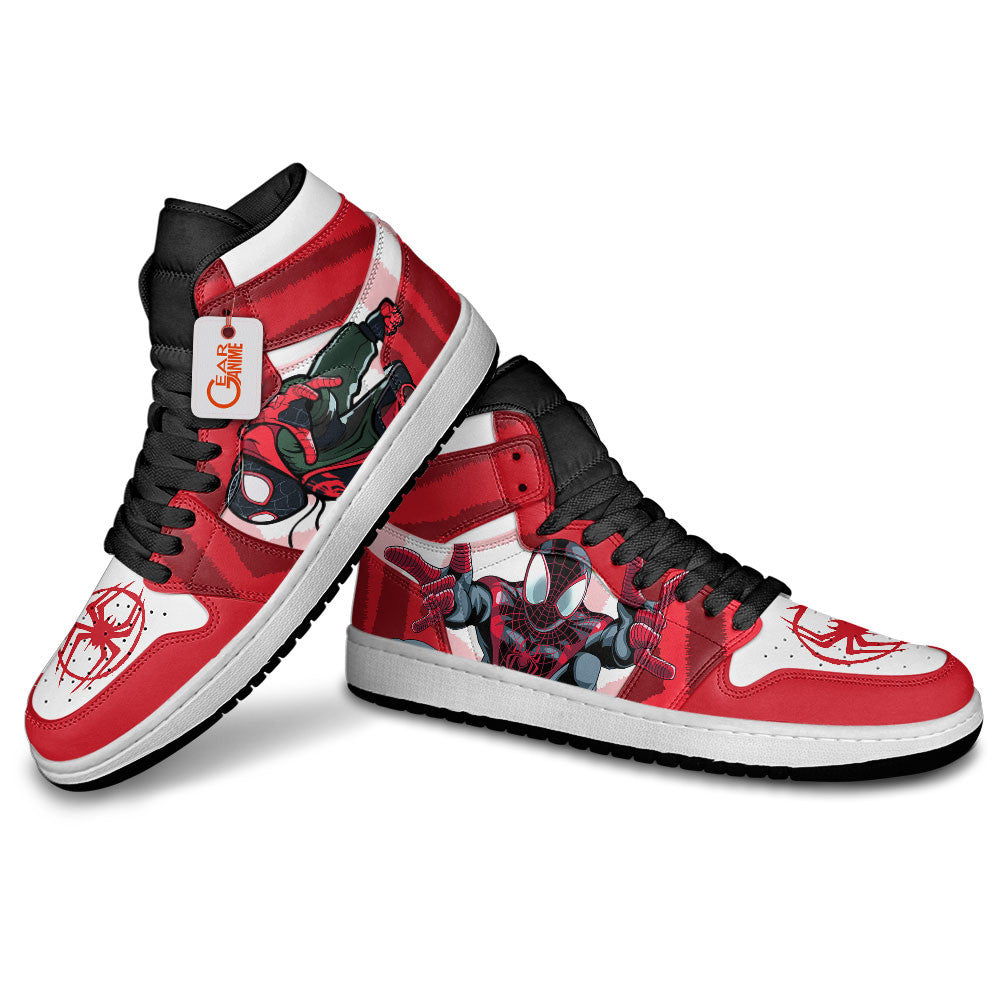 Miles Morales Custom Movie High-Top Sneakers Spider-Verse