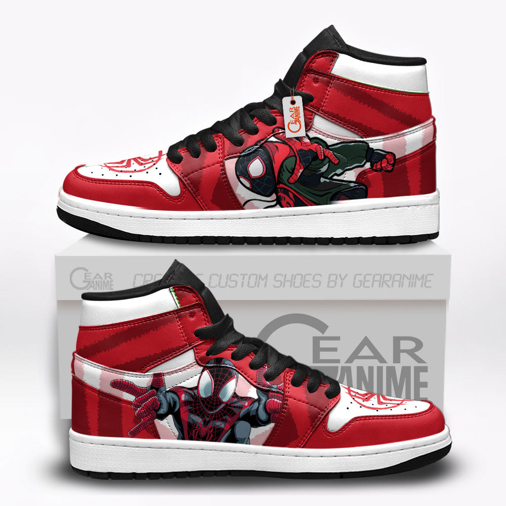 Miles Morales Custom Movie High-Top Sneakers Spider-Verse