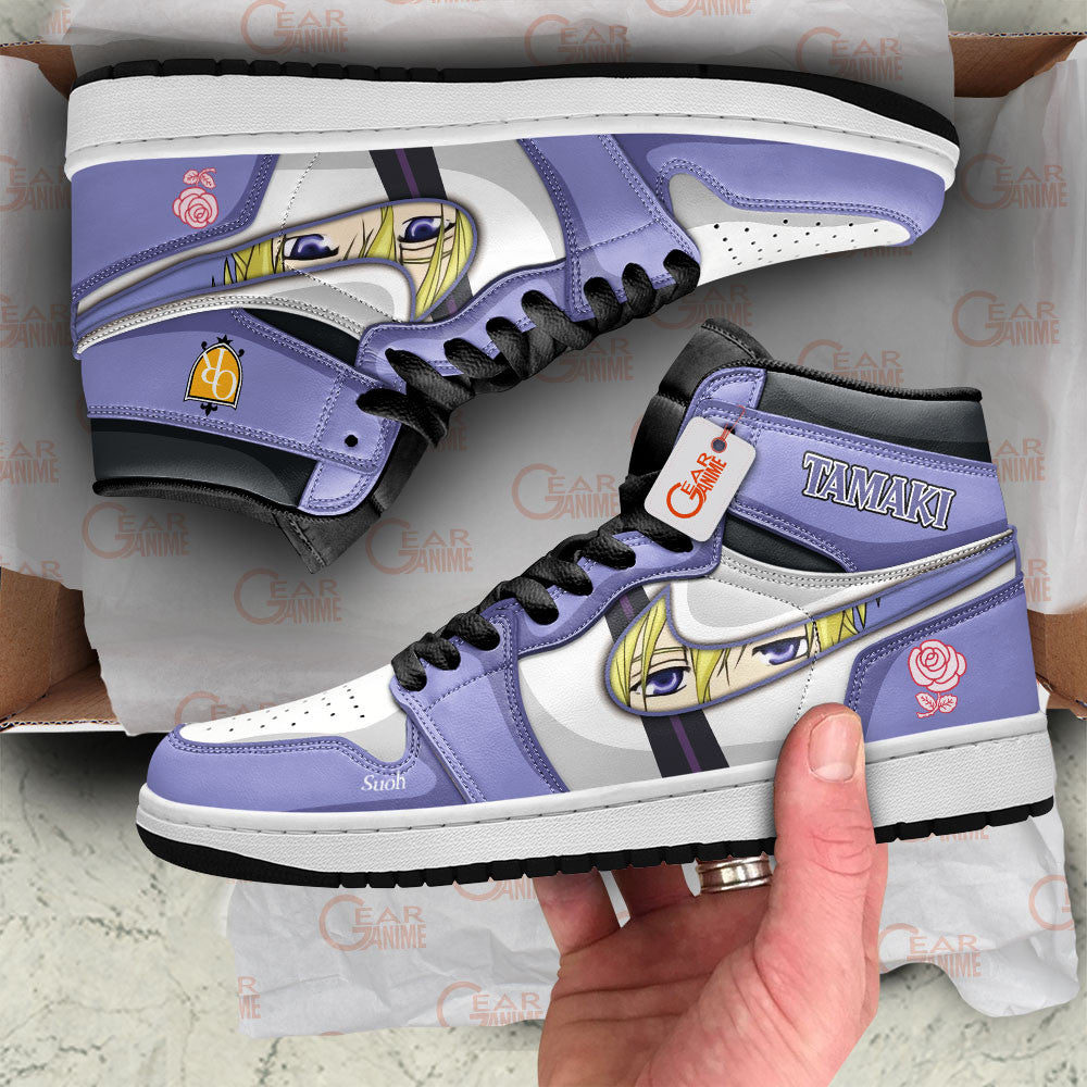 Tamaki Suoh Custom High-Top Sneakers