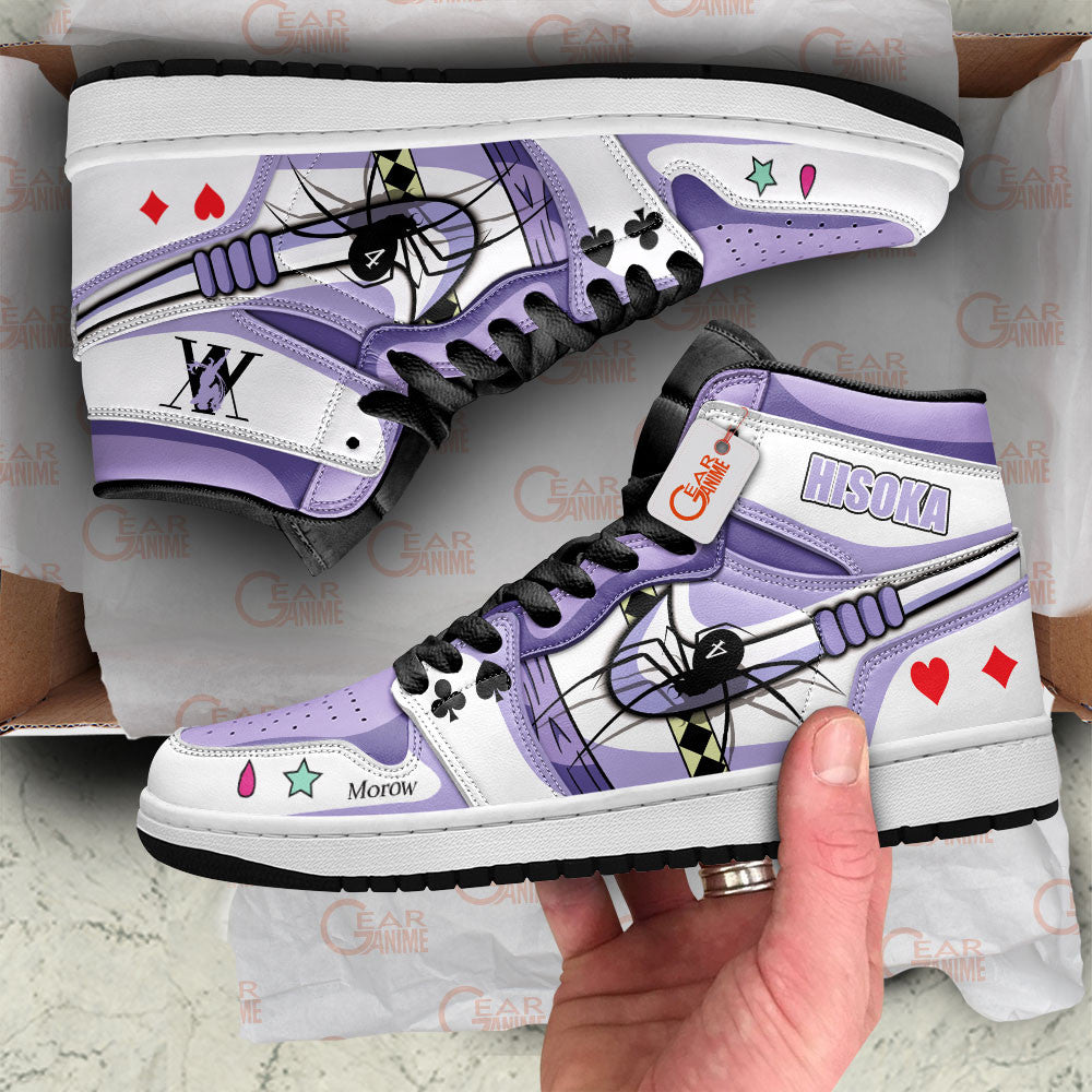 Hisoka Custom High-Top Sneakers - Personalized Name