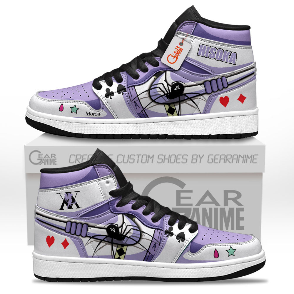 Hisoka Custom High-Top Sneakers - Personalized Name