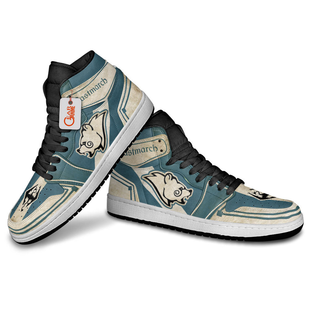 Eastmarch High-Top Sneakers Custom Elder Scrolls Custom Shoes