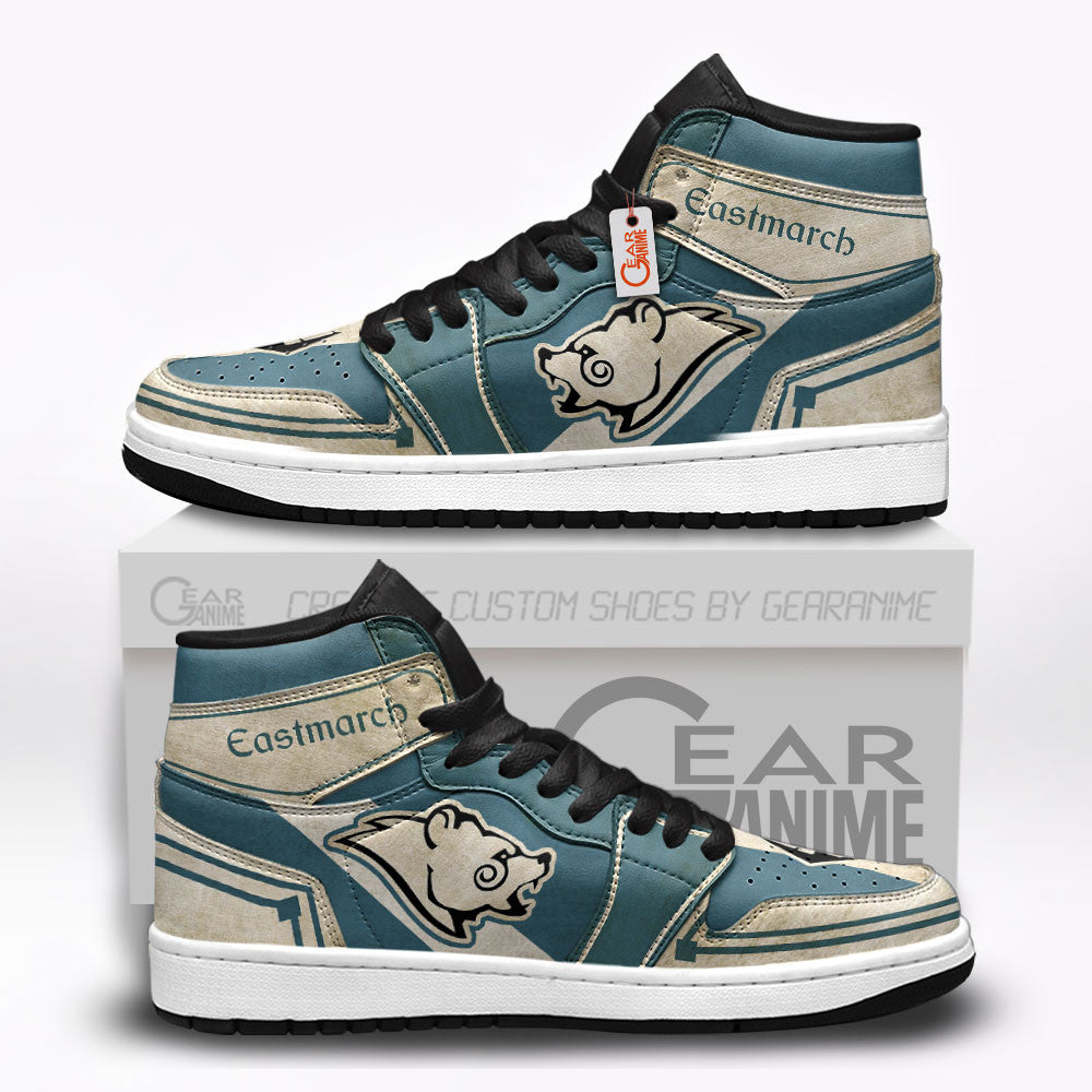 Eastmarch High-Top Sneakers Custom Elder Scrolls Custom Shoes