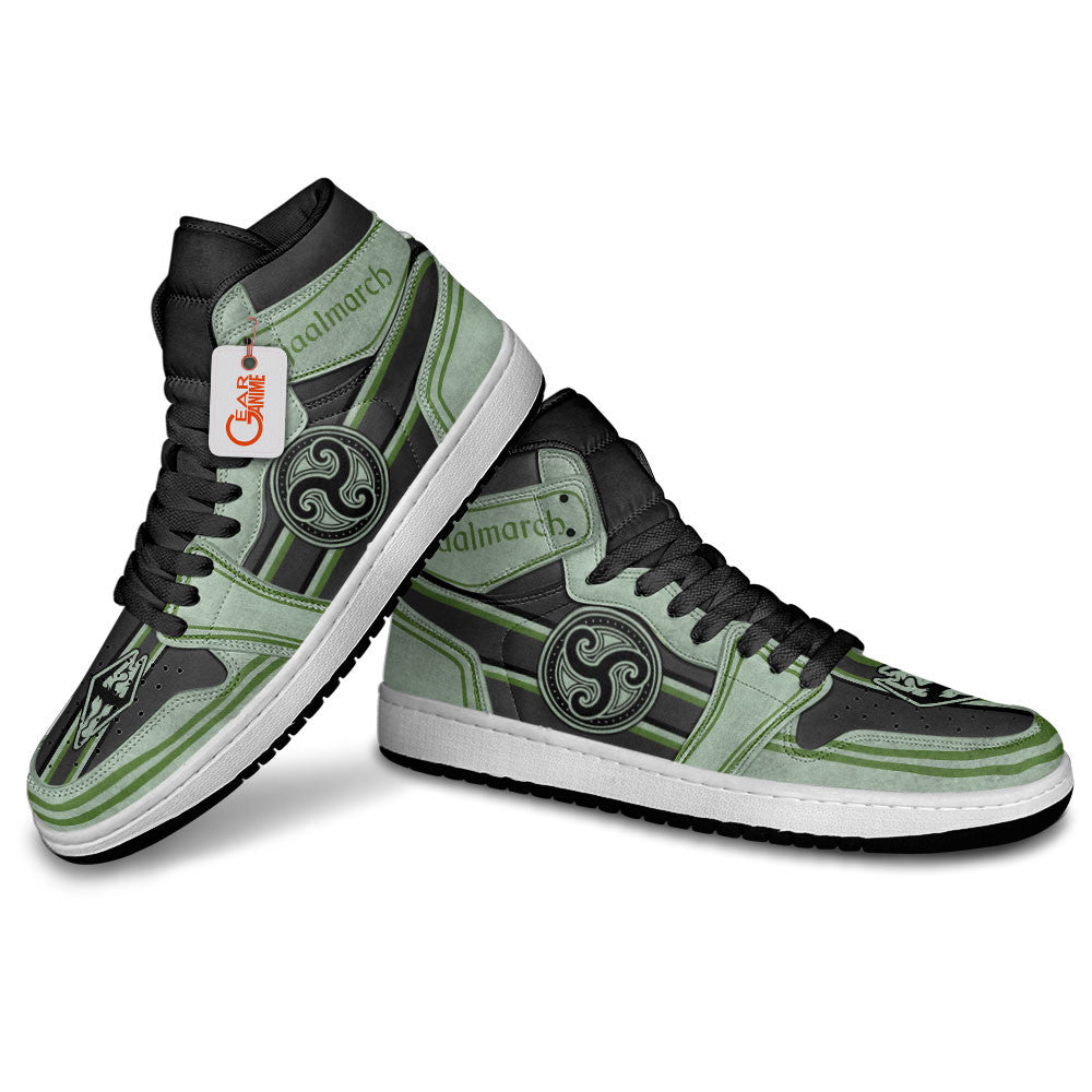 Hjaalmarch High-Top Sneakers Custom Elder Scrolls Custom Shoes