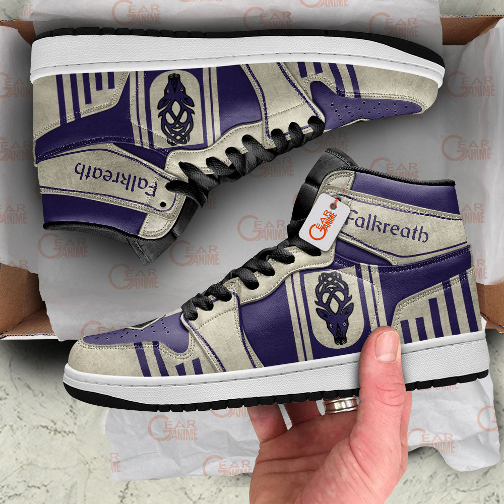 Halkreath High-Top Sneakers Custom Elder Scrolls Custom Shoes