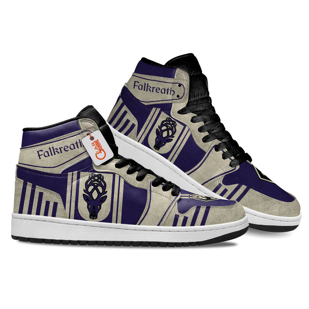 Halkreath High-Top Sneakers Custom Elder Scrolls Custom Shoes