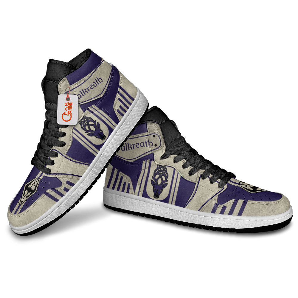 Halkreath High-Top Sneakers Custom Elder Scrolls Custom Shoes