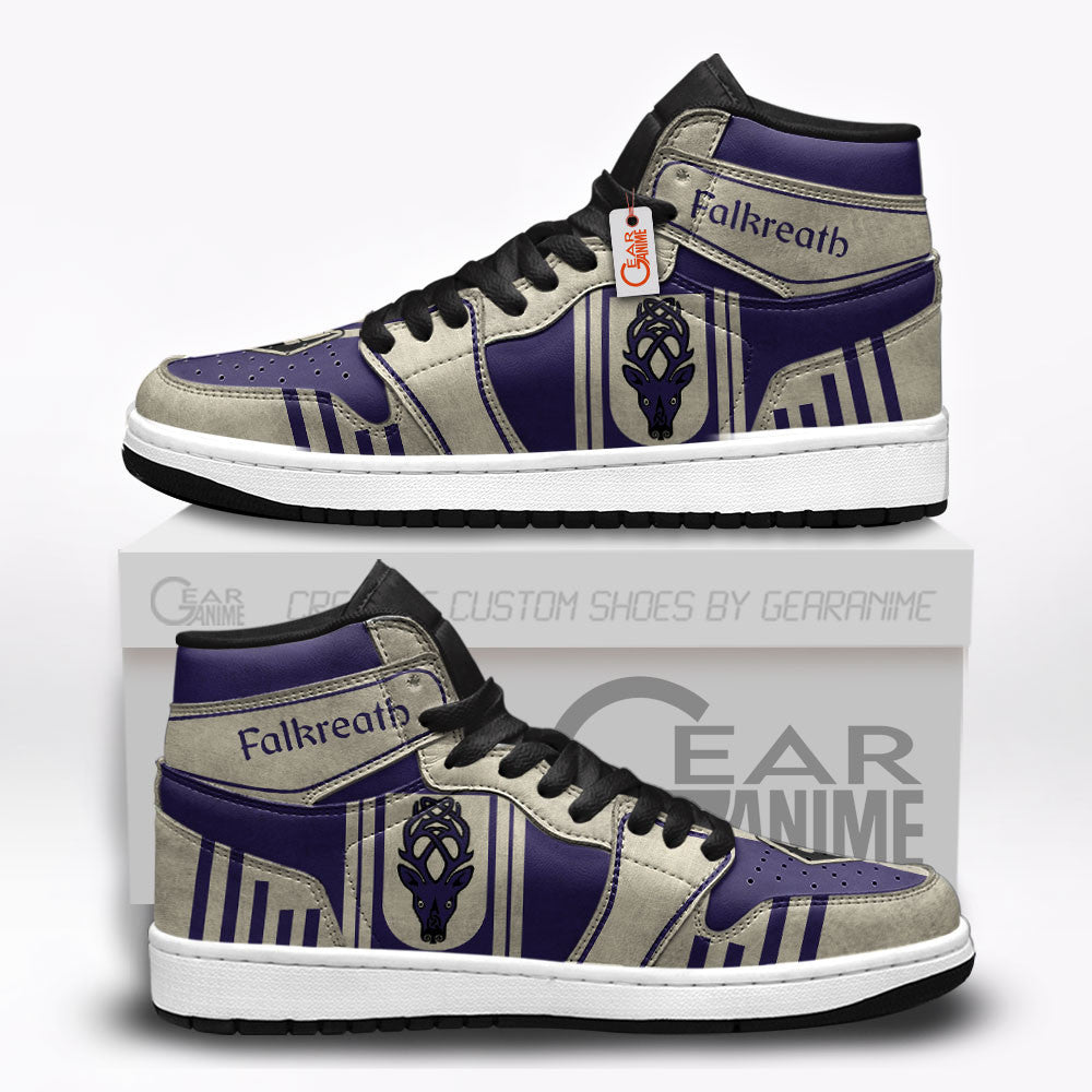 Halkreath High-Top Sneakers Custom Elder Scrolls Custom Shoes