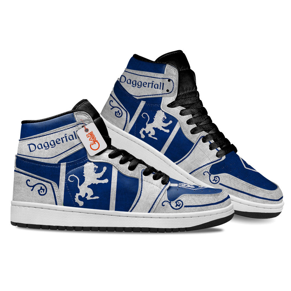 Daggerfall High-Top Sneakers Custom Elder Scrolls Custom Shoes
