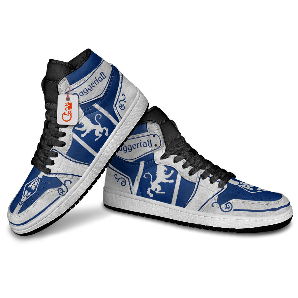 Daggerfall High-Top Sneakers Custom Elder Scrolls Custom Shoes