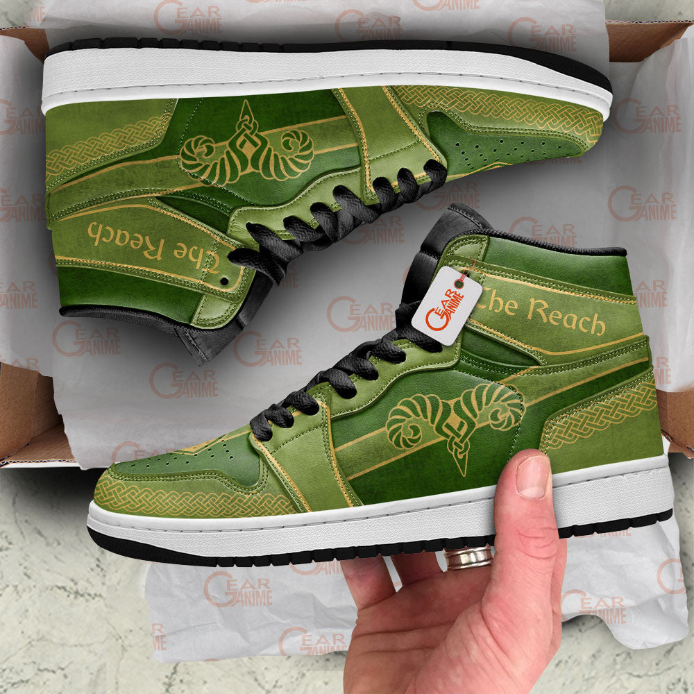 The Reach High-Top Sneakers Custom Elder Scrolls Custom Shoes