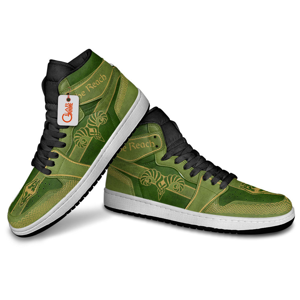 The Reach High-Top Sneakers Custom Elder Scrolls Custom Shoes