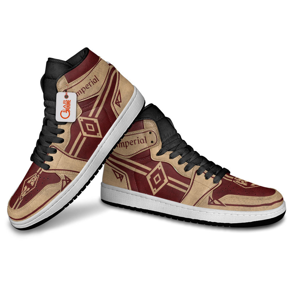 Imperial High-Top Sneakers Custom Elder Scrolls Custom Shoes