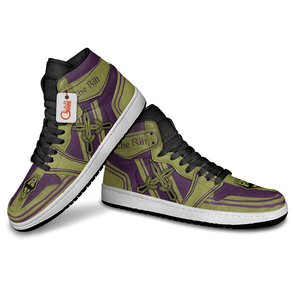The Rift High-Top Sneakers Custom Elder Scrolls Custom Shoes