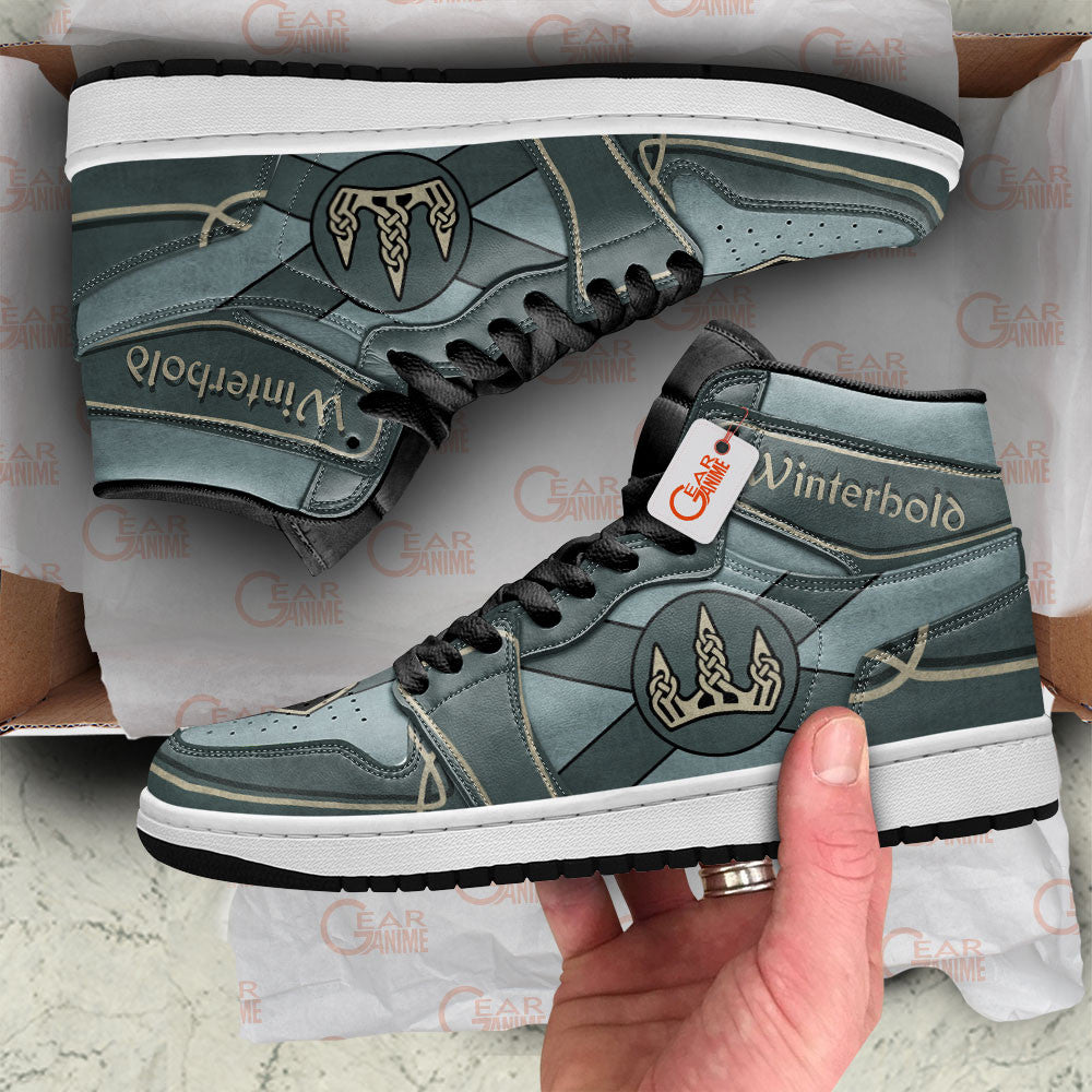 Winterhold High-Top Sneakers Custom Elder Scrolls Custom Shoes