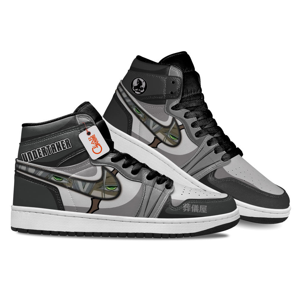 Undertaker Custom High-Top Sneakers Black Butler