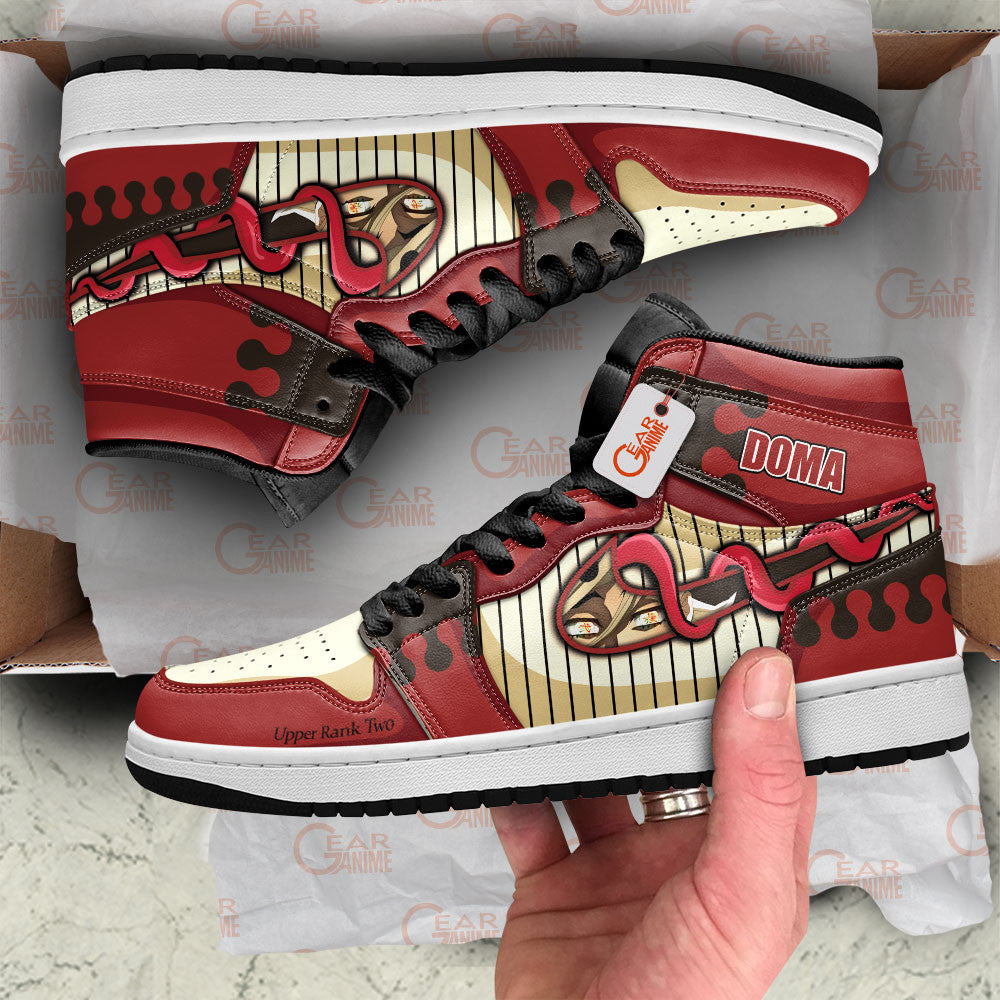 Douma Custom High-Top Sneakers - Personalized Name