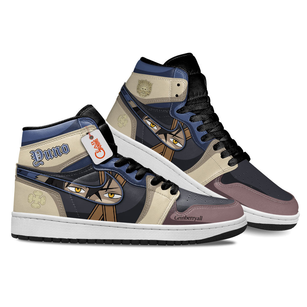 Yuno Grinberryall Custom High-Top Sneakers - Personalized Name
