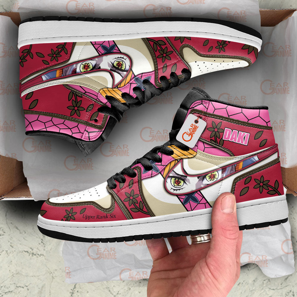 Daki Custom High-Top Sneakers - Personalized Name