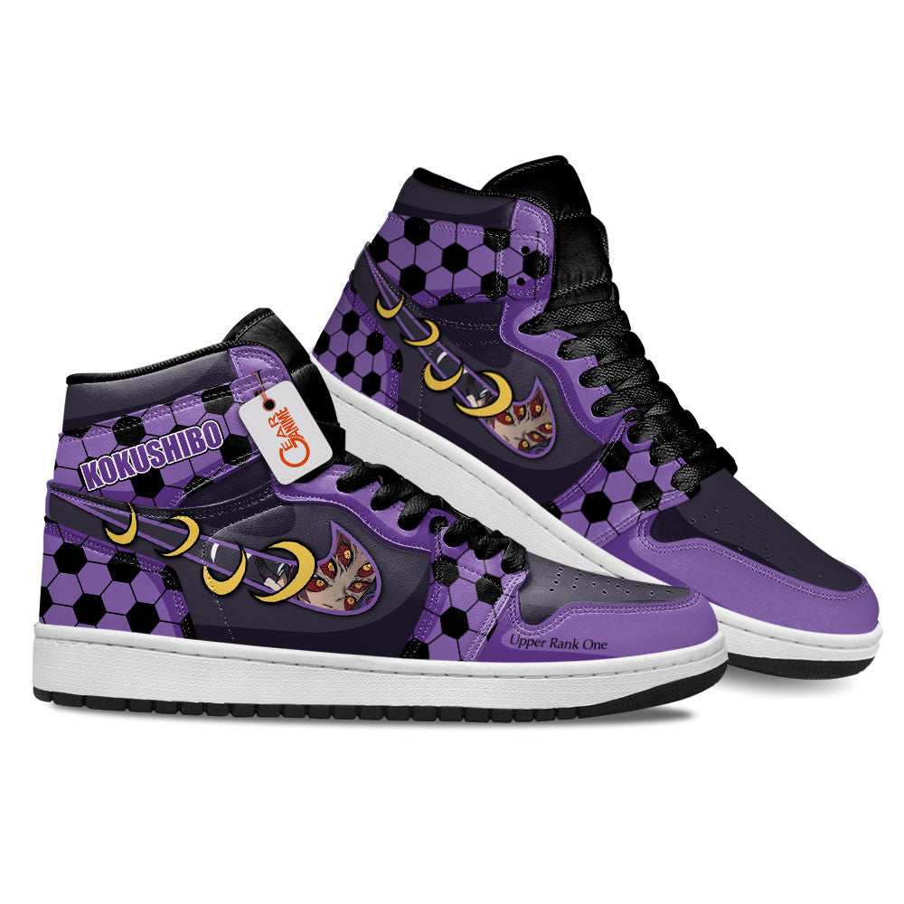 Kokushibo Custom High-Top Sneakers - Personalized Name