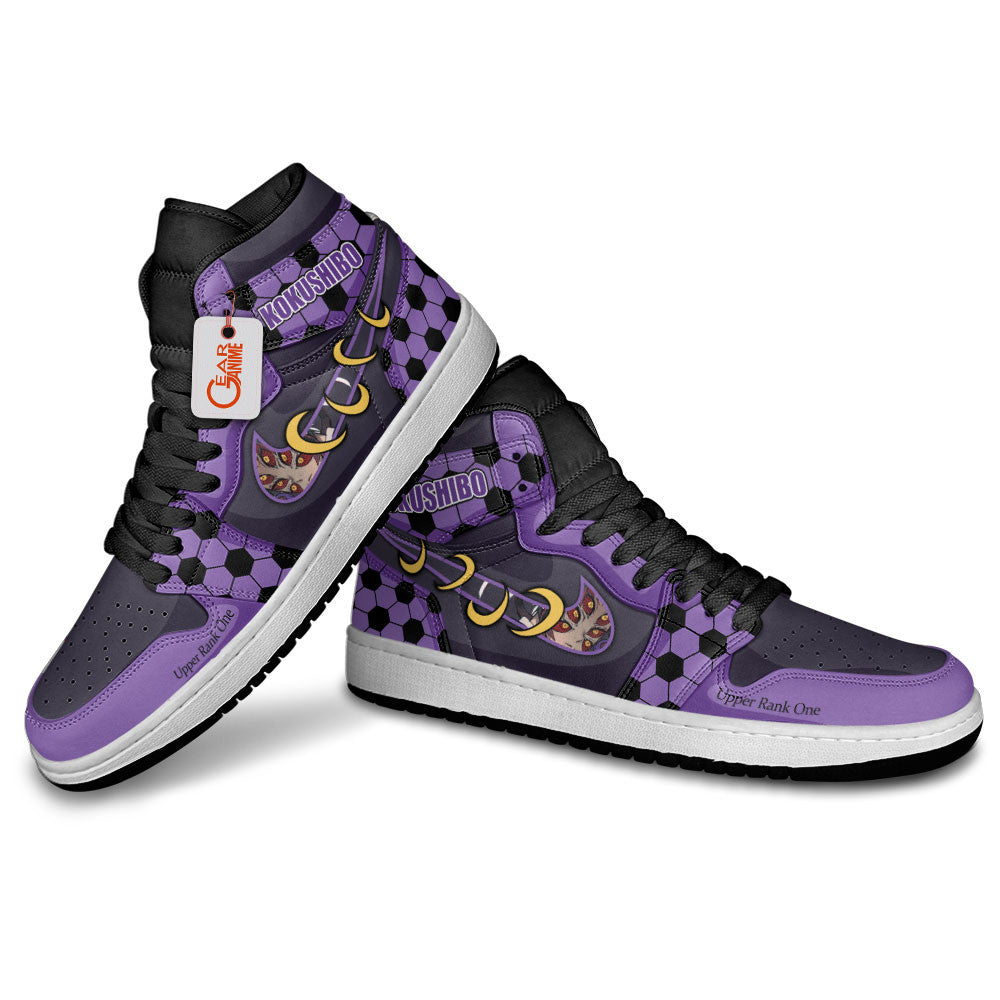 Kokushibo Custom High-Top Sneakers - Personalized Name
