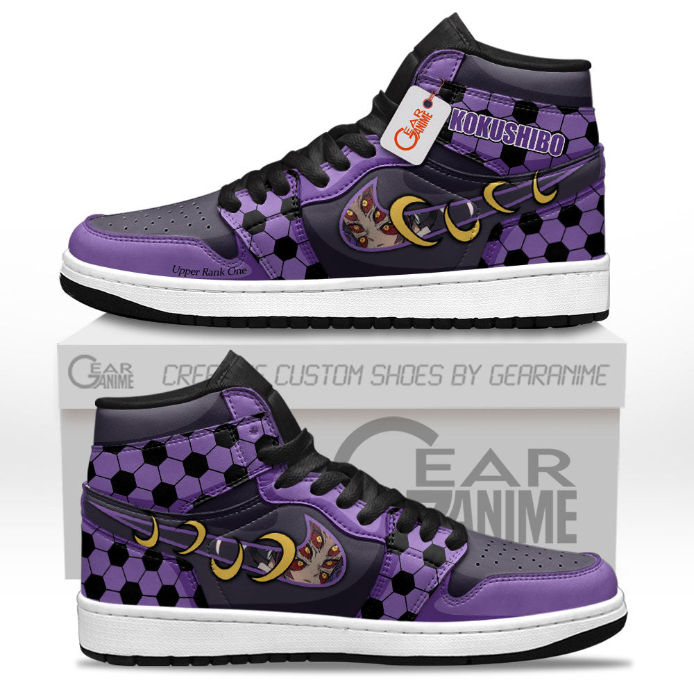Kokushibo Custom High-Top Sneakers - Personalized Name
