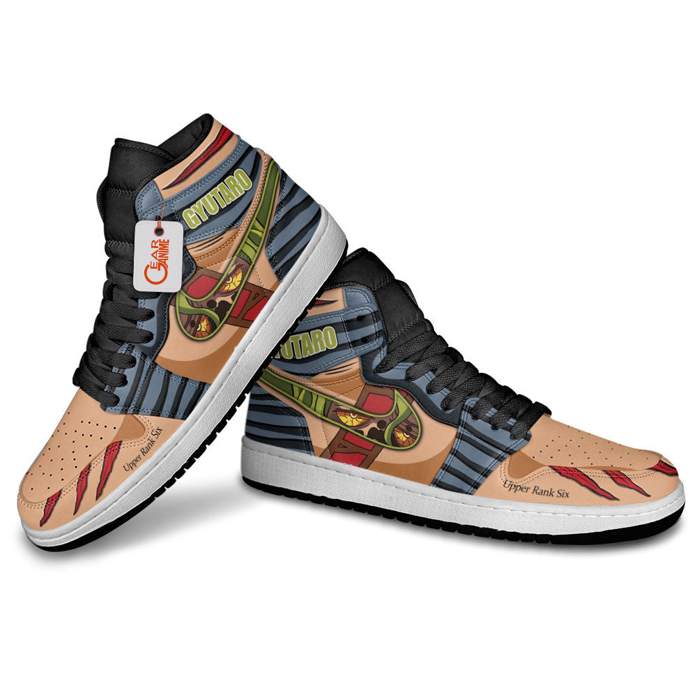 Gyutaro Custom High-Top Sneakers - Personalized Name