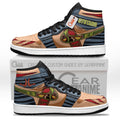 Gyutaro Custom High-Top Sneakers - Personalized Name