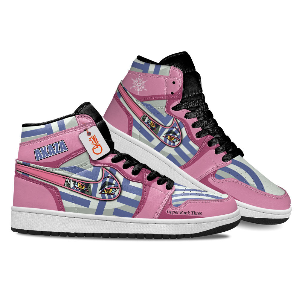 Akaza High-Top Sneakers Upper Rank Three Custom Name