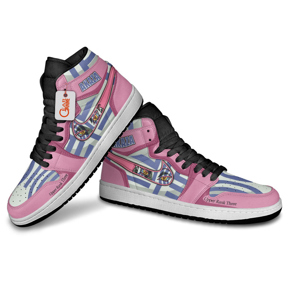 Akaza High-Top Sneakers Upper Rank Three Custom Name