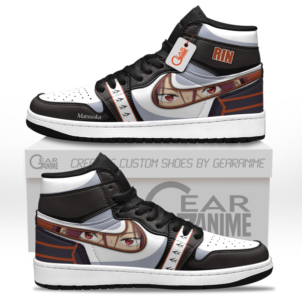 Rin Matsuoka Custom High-Top Sneakers